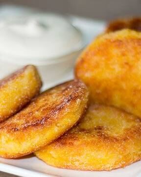 Нежные тыквенные котлеты с манкой