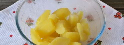 постные картофельные котлеты с луком. Шаг 4