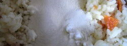 рисовые котлетки в кунжутной панировке. Шаг 4