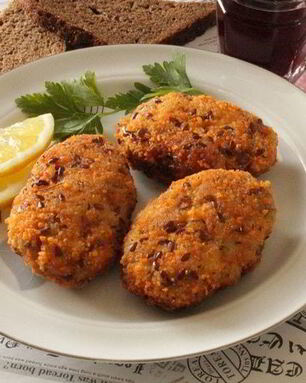 Рыбные котлеты по-балкански