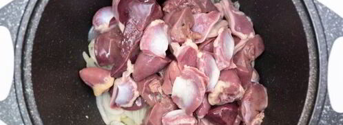 кучмачи из куриных потрохов. Шаг 6