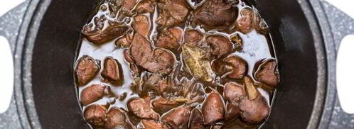 кучмачи из куриных потрохов. Шаг 10