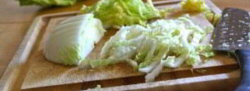 лапша с говядиной и китайской капустой. Шаг 4