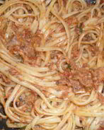 Лапша с тунцом