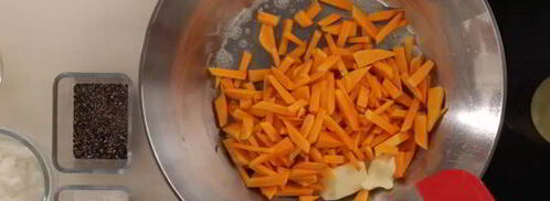 лапша с тыквой и грибами. Шаг 3