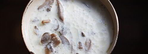 лапша со сливочно-грибным соусом. Шаг 3