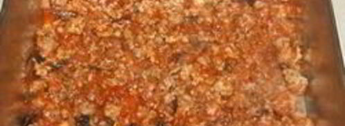 лазанья из баклажанов с фаршем. Шаг 7