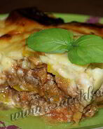 Лазанья из кабачков