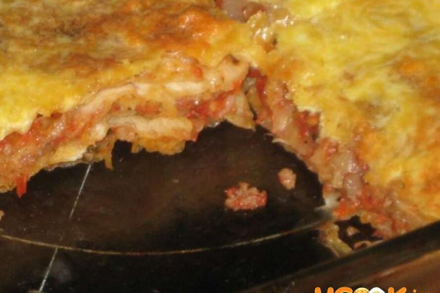 Рецепт лазаний из лаваша