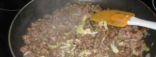 лазанья из лаваша. Шаг 3