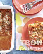 Лазанья с фаршем