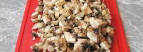 лазанья с грибами и куриным филе. Шаг 4