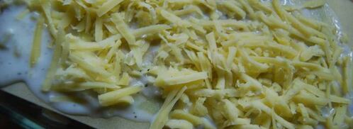 лазанья с кабачками и грибами. Шаг 10