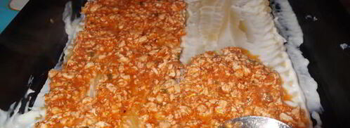 лазанья с куриным фаршем. Шаг 9