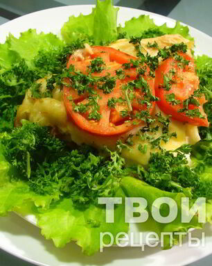 Лазанья с помидорами