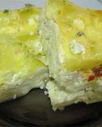 Лазанья с творогом