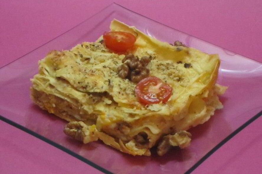 Рецепт лазаний с тыквой