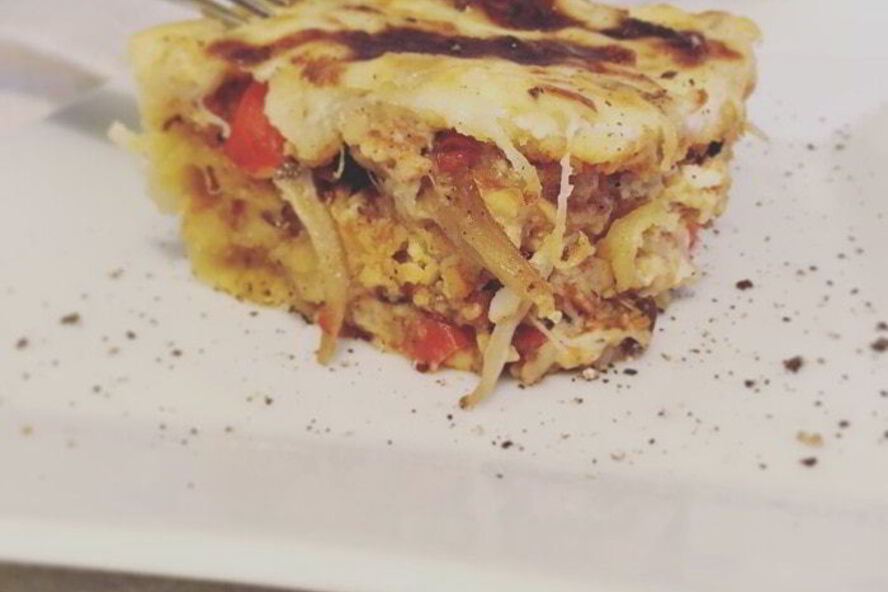 Рецепт лазаний с вешенками под соусом бешамель