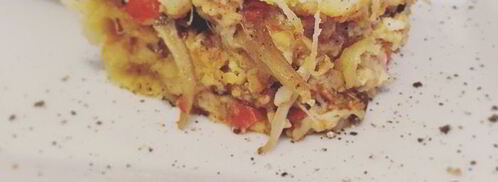 лазанья с вешенками под соусом бешамель. Шаг 12