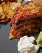 Мексиканская лазанья