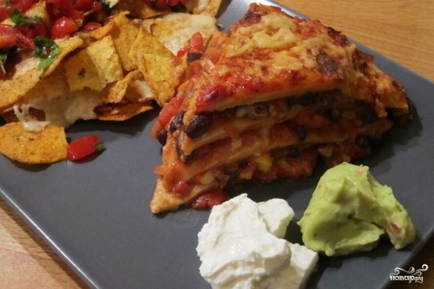 Рецепт мексиканской лазанья