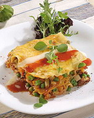 Весенняя лазанья