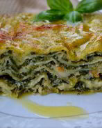 Зеленая лазанья