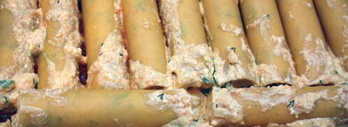 каннеллони с морковной начинкой. Шаг 6