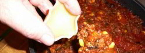 макароны, фаршированные фаршем, в духовке. Шаг 7