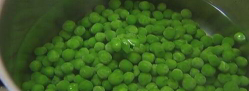 макароны-ракушки со спаржей, горохом и беконом. Шаг 3