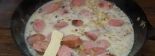 макароны с сосисками. Шаг 7