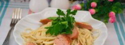 макароны с сосисками. Шаг 9