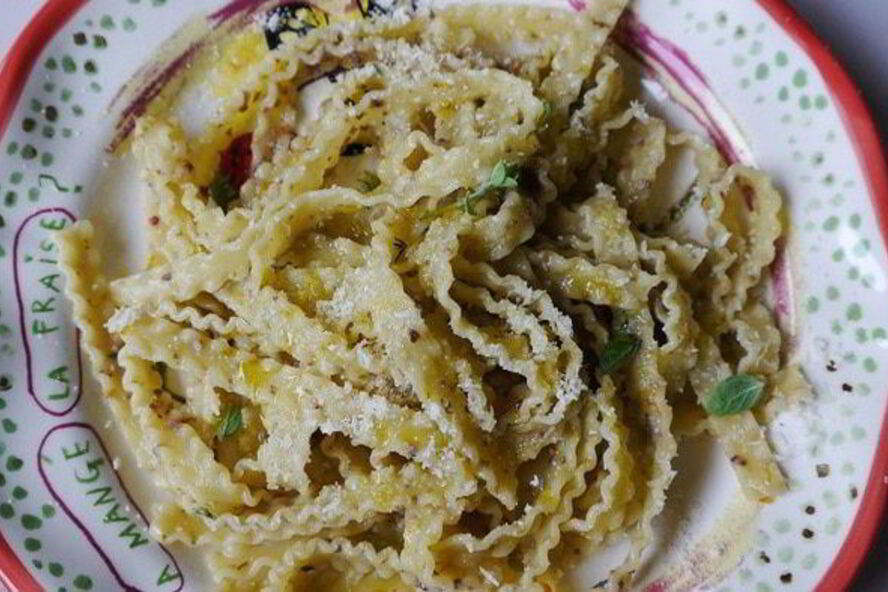 Рецепт пасты из фриули