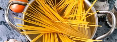 паста карбонара с беконом без сливок. Шаг 6