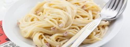 паста карбонара с ветчиной и сливками. Шаг 11