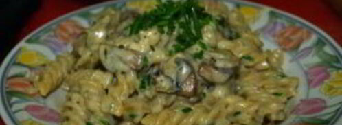 паста под сливочным соусом. Шаг 9