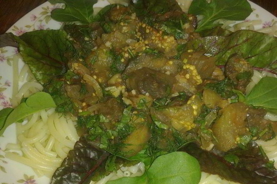 Рецепт пасты с баклажанами