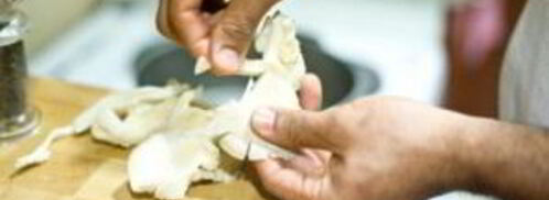 паста с грибами и помидорами. Шаг 3