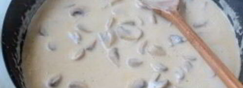 паста с курицей и грибами. Шаг 9