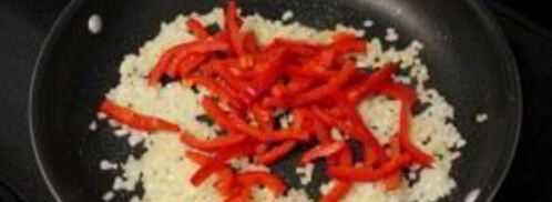 паста с курицей и овощами. Шаг 4