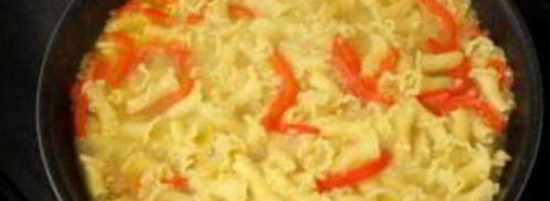 паста с курицей и овощами. Шаг 6