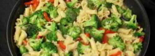 паста с курицей и овощами. Шаг 7