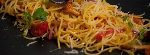 паста с лисичками и сыром пекорино. Шаг 6