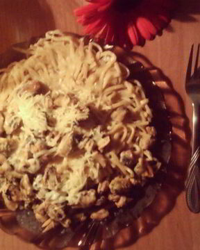 Паста с морскими гадами
