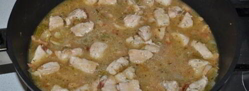 паста с тушеным кроликом. Шаг 7