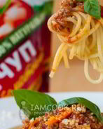 Спагетти Болоньезе с фаршем