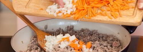 спагетти болоньезе с фаршем. Шаг 4