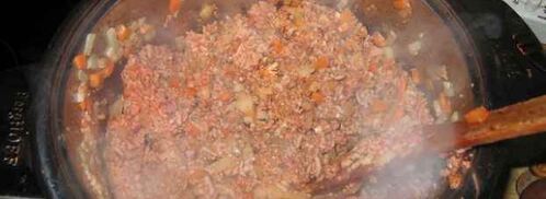 спагетти с соусом болоньезе. Шаг 14