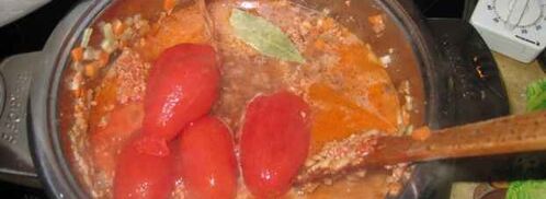 спагетти с соусом болоньезе. Шаг 16