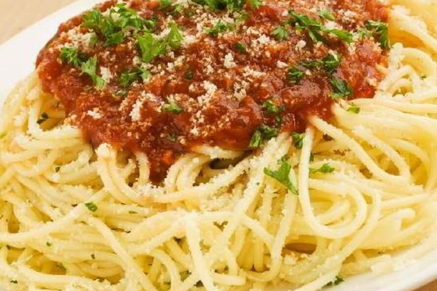 Рецепт спагетти с томатным соусом